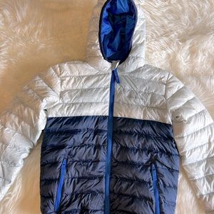 Boys' CirrusLite Reversible Down Hooded Jacket